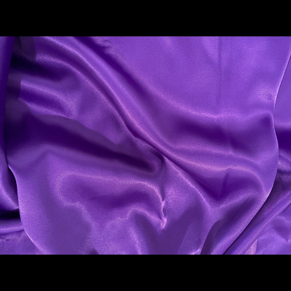 Satin Classic Purple Fabric